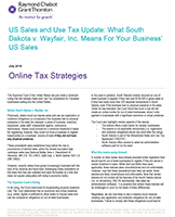 Raymond Chabot Grant Thornton - July 2018−Online Tax Strategies