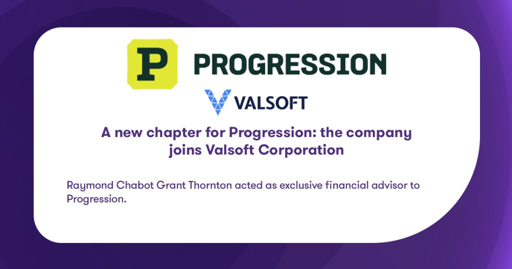 Progression | Valsoft