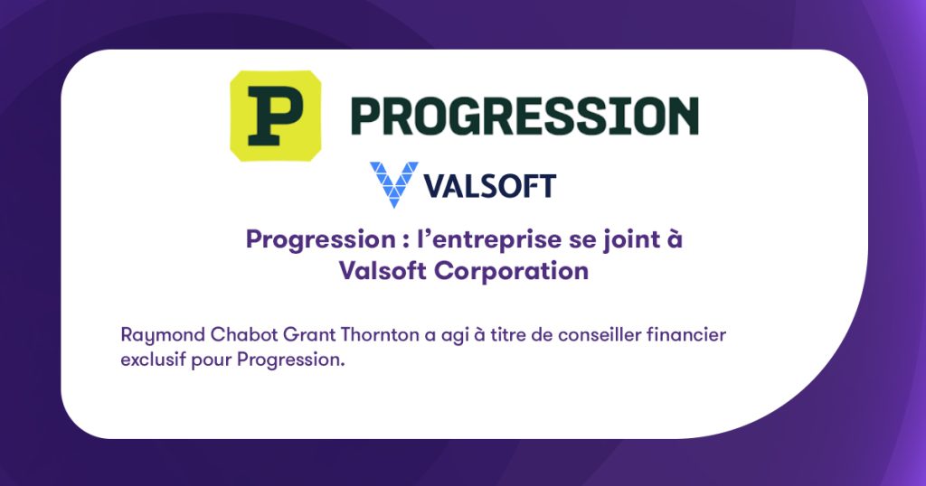 Progression | Valsoft