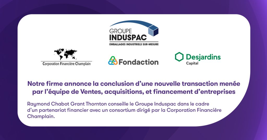 Induspac | Transaction